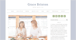 Desktop Screenshot of gracebrinton.com